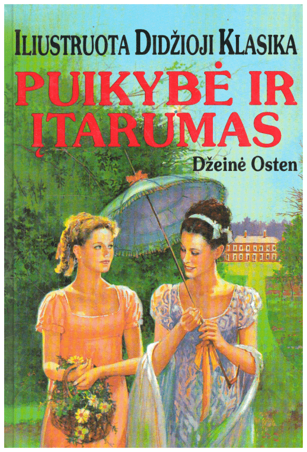 Puikybė ir įtarumas. Iliustruota didžioji klasika (37) - Džeinė Osten