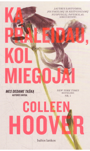 Ką praleidau, kol miegojai - Colleen Hoover