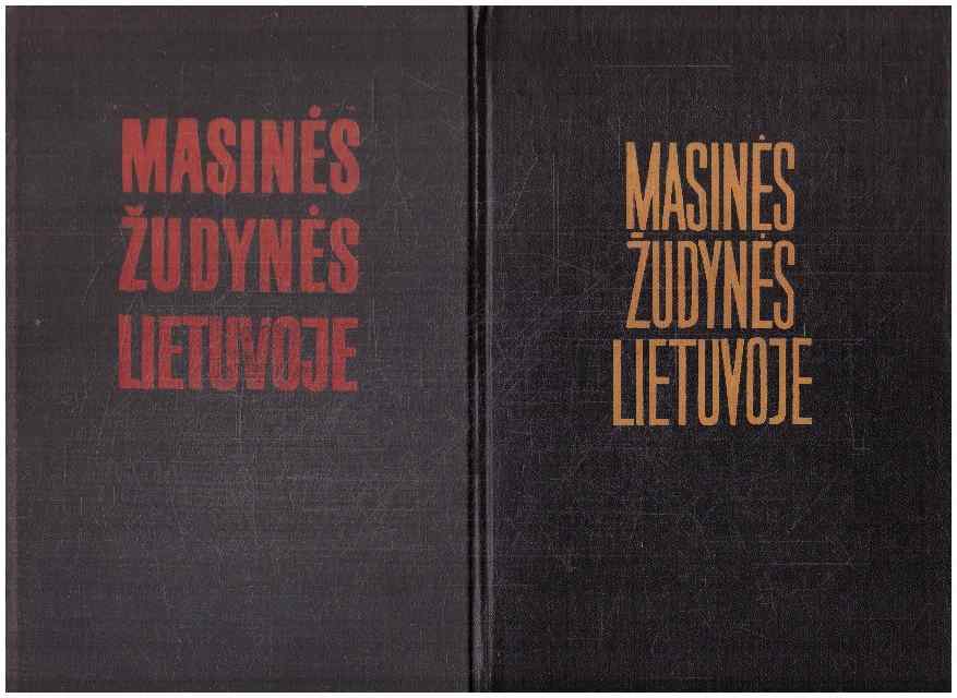 Masinės žudynės Lietuvoje 1941-1944 (1,2 dalys) - G. Erslavaitė