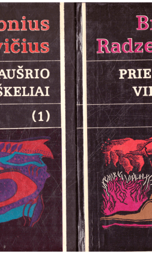 Priešaušrio vieškeliai (1,2 tomai) - Bronius Radzevičius