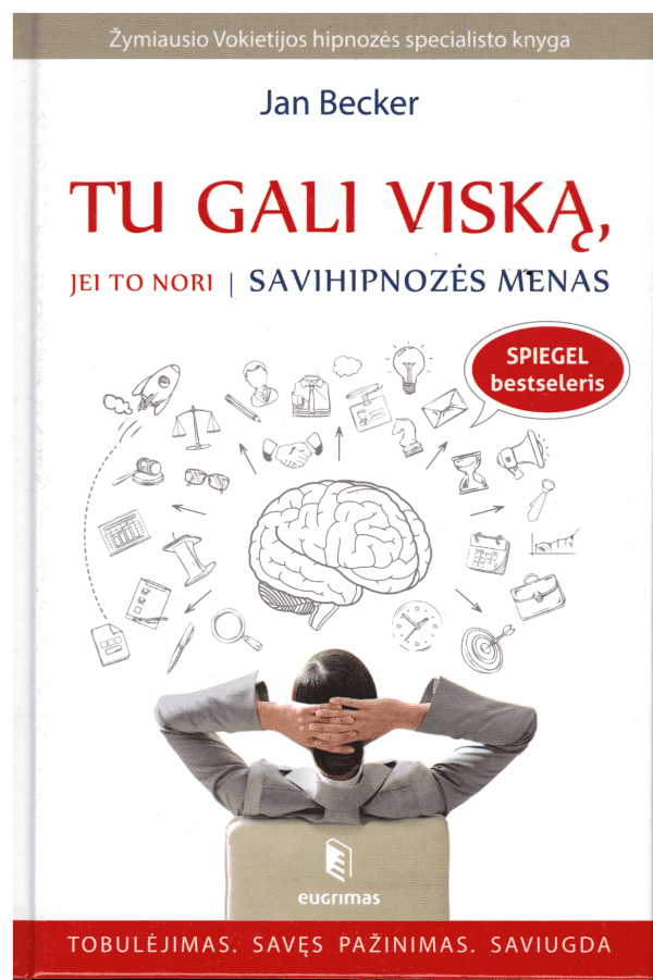 Tu gali viską, jei to nori: savihipnozės menas - Jan Becker