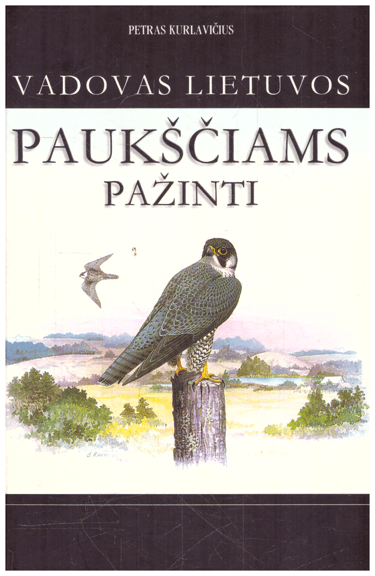 Vadovas Lietuvos paukščiams pažinti - Petras Kurlavičius