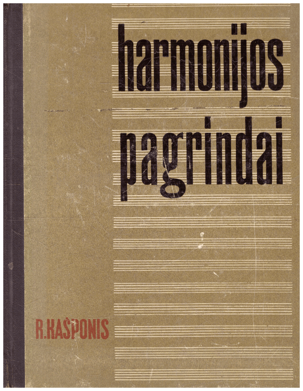 Harmonijos pagrindai - R. Kašponis