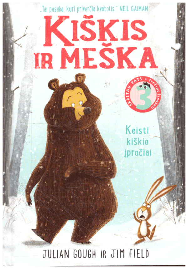 Kiškis ir meška. Keisti kiškio įpročiai - Julian Gough, Jim Field