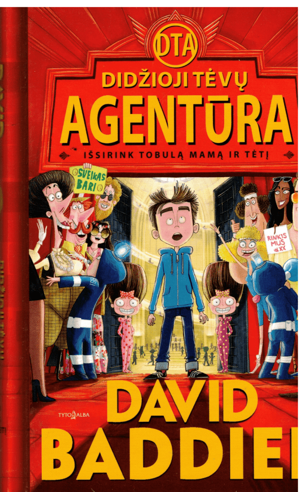 Didžioji tėvų agentūra: išsirink tobulą mamą ir tėtį - David Baddiel