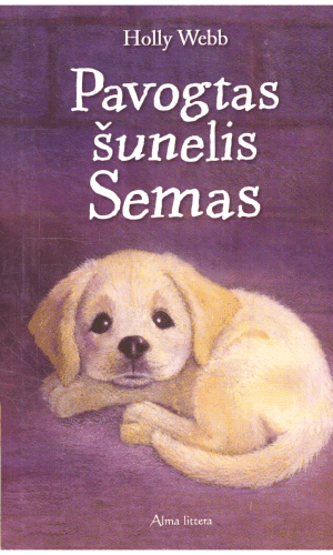 Pavogtas šunelis - Semas Holly Webb