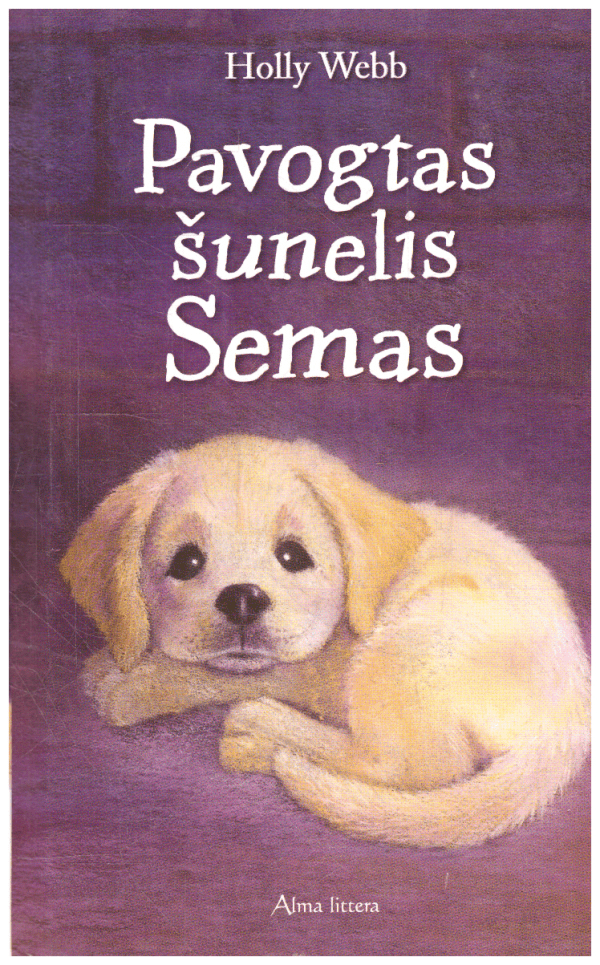 Pavogtas šunelis - Semas Holly Webb