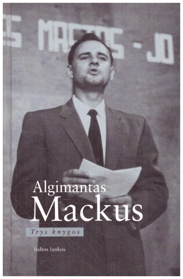 Trys knygos - Algimantas Mackus