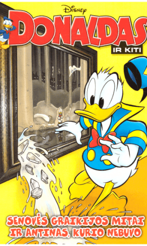 Donaldas ir kiti: Senovės Graikijos mitai ir antinas, kurio nebuvo - Disney