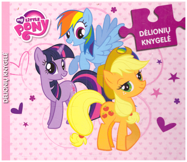 Dėlionių knygelė - My little pony