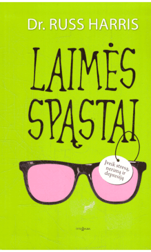 Laimės spąstai - Russ Harris (vidinėje viršelio pusėje pripiešta paprastu pieštuku)