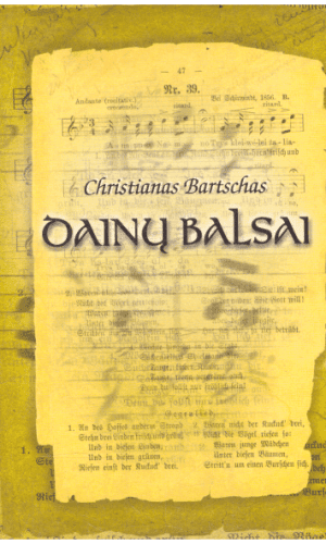 Dainų balsai - Christianas Bartschas