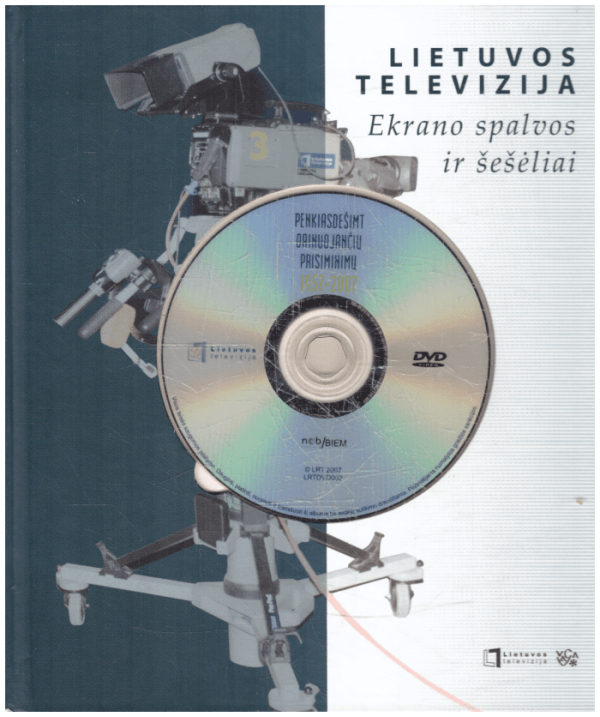 Lietuvos televizija. Ekrano spalvos ir šešėliai (+CD) - Gintaras Aleknonis