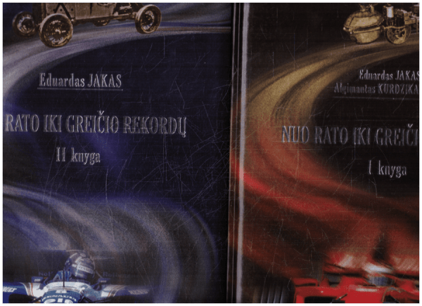 Nuo rato iki greičio rekordų (1,2 knygos) - Eduardas Jakas, Algimantas Kurdzikauskas