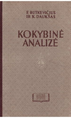 Kokybinė analizė - F. Butkevičius, K. Daukšas