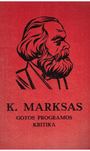 Gotos programos kritika - Karlas Marksas