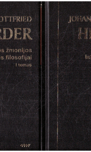 Idėjos žmonijos istorijos filosofijai (1,2 tomai) - Johann Gottfried Herder