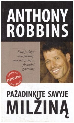 Pažadinkite savyje milžiną: kaip įvaldyti savo psichinį, emocinį, fizinį ir finansinį gyvenimą - Anthony Robbins