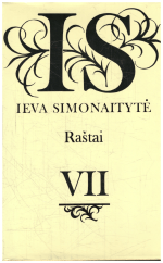 Raštai (7 tomas) - Ieva Simonaitytė