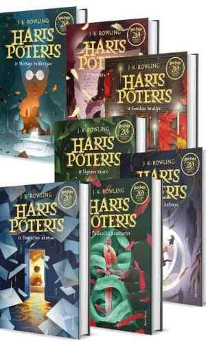 Haris Poteris (1,2,3,4,5,6,7 tomai) - J. K. Rowling