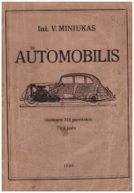 Automobilis - Inž. V. Miniukas