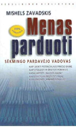 Menas parduoti - Mishels Zavadskis (nėra priešlapio)