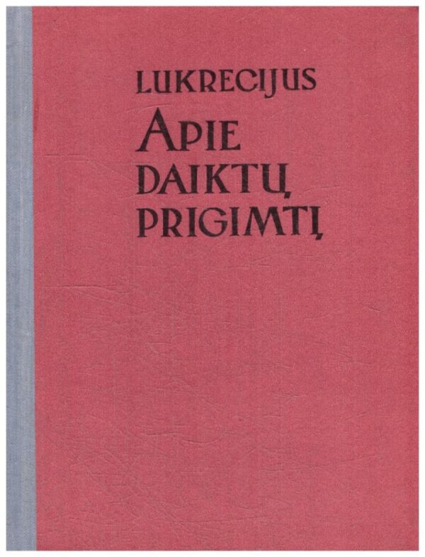 Apie daiktų prigimtį - Lukrecijus