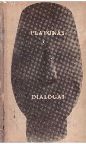 Dialogai - Platonas (viršelio nugarėlė ir trys lapai paklijuoti skaidria juostele)