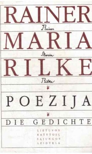 Poezija. Die Gedichte - Rainer Maria Rilke
