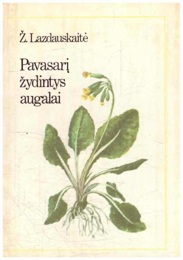 Pavasarį žydintys augalai - Ž. Lazdauskaitė