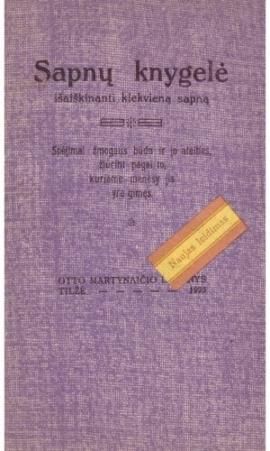 Sapnų knygelė išaiškinanti kiekvieną sapną