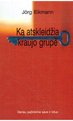 Ką atskleidžia kraujo grupė - Jorg Eikmann