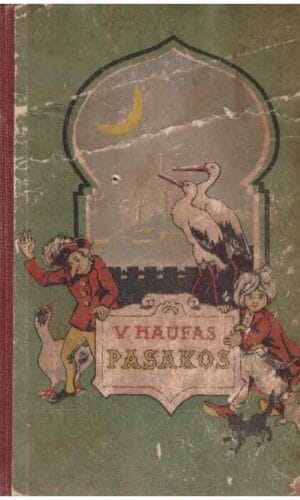 Pasakos - V. Haufas (dalis lapų su gelsvomis dėmėmis)