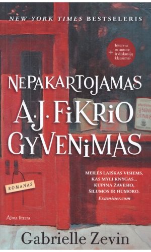 Nepakartojamas A. J. Fikrio gyvenimas - Gabrielle Zevin