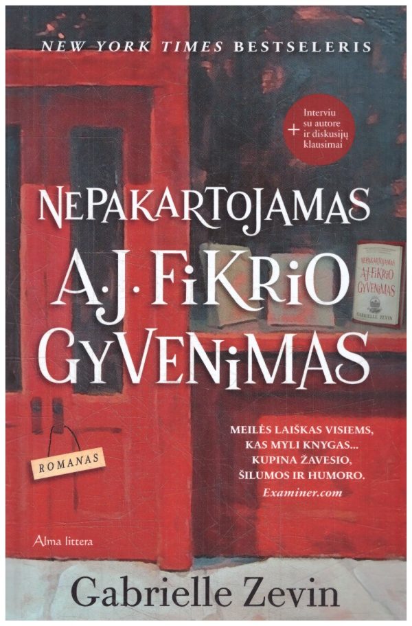 Nepakartojamas A. J. Fikrio gyvenimas - Gabrielle Zevin