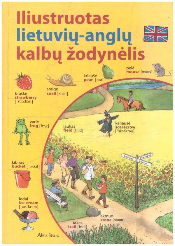 Iliustruotas lietuvių-anglų kalbų žodynėlis vaikams