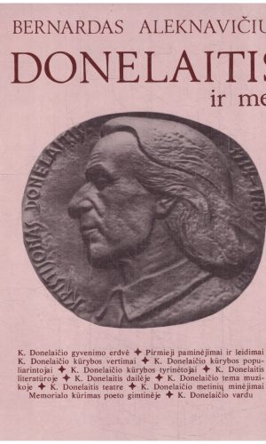 Donelaitis ir mes - Bernardas Aleknavičius
