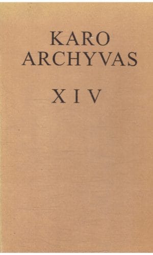 Karo archyvas XIV - Gintautas Surgailis