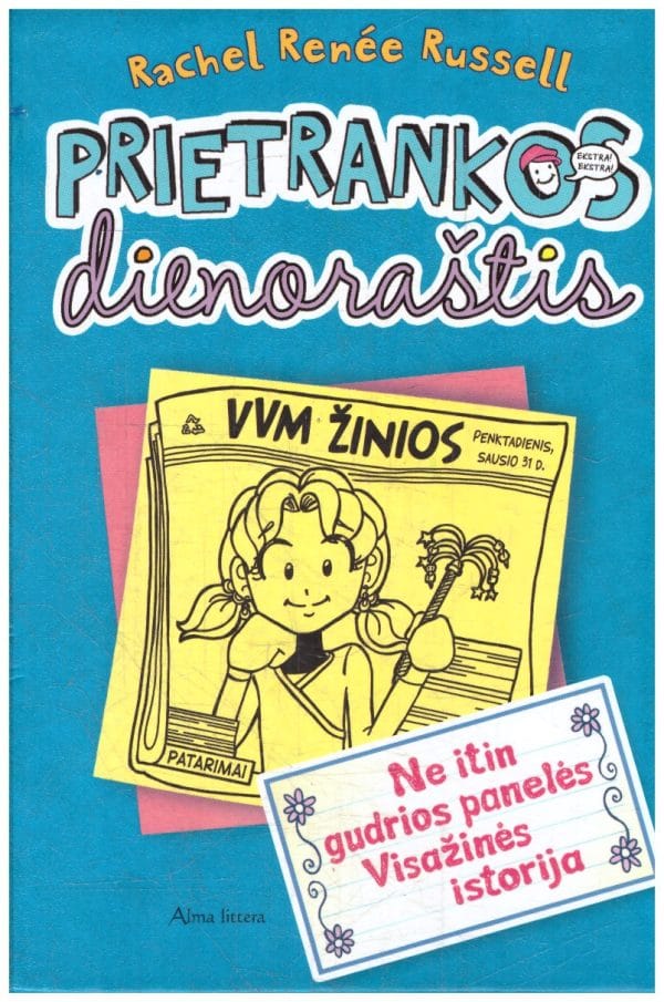 Prietrankos dienoraštis (5). Ne itin gudrios panelės Visažinės istorija - Rachel Renée Russell