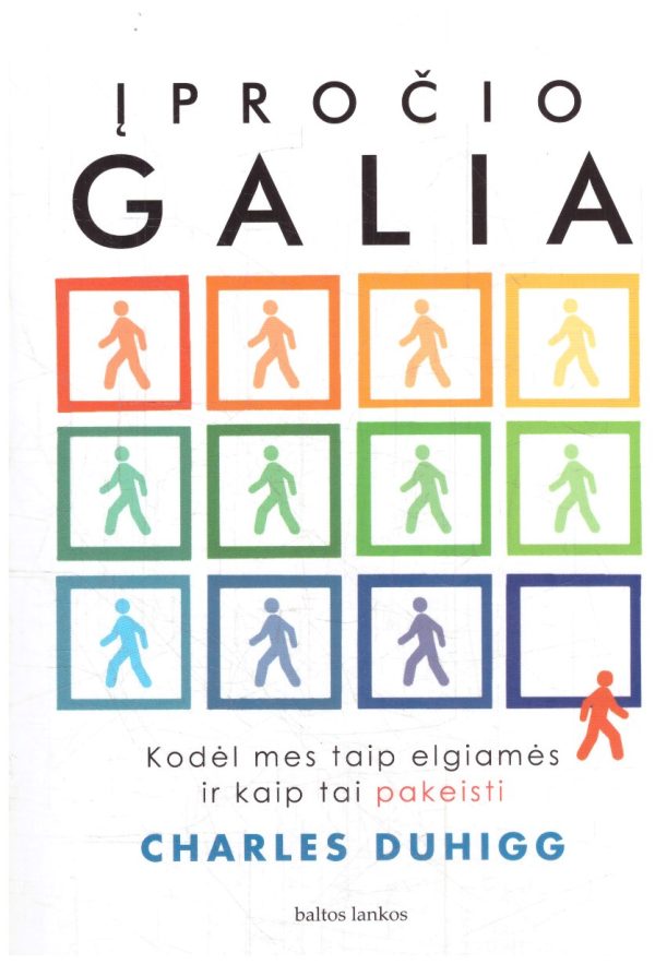 Įpročio galia. Kodėl mes taip elgiamės ir kaip tai pakeisti - Charles Duhigg