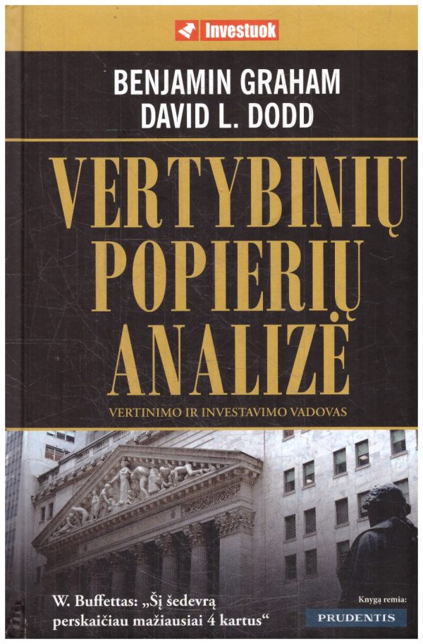 Vertybinių popierių analizė - Benjamin Graham, David L.Dood
