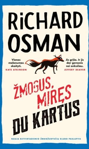 Žmogus, miręs du kartus - Richard Osman