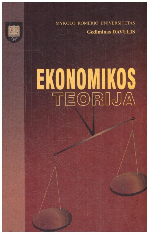 Ekonomikos teorija - Gediminas Davulis