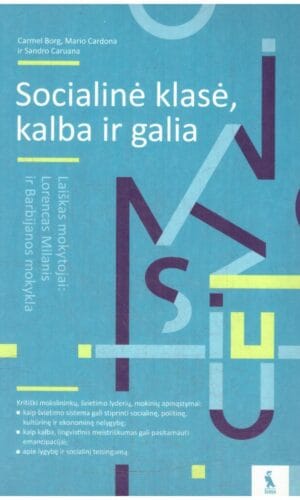 Socialinė klasė, kalba ir galia - Carmel Borg, Mario Cardona, Sandro Caruana