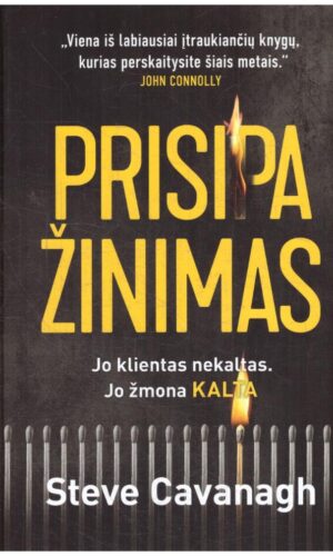 Prisipažinimas - Steve Cavanagh