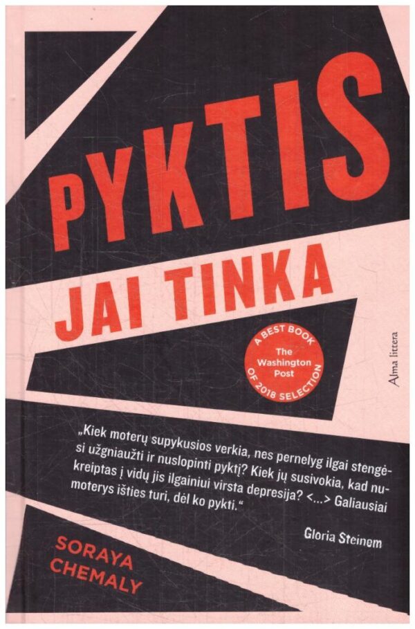 Pyktis jai tinka - Soraya Chemaly