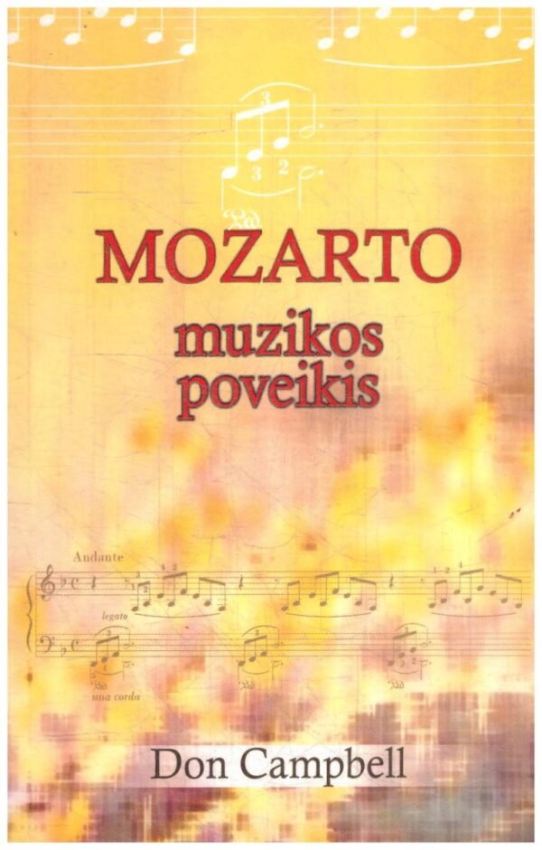 Mozarto muzikos poveikis. Sužadinantis muzikos galią kūnui gydyti, protui stiprinti ir kūrybinei dvasiai išlaisvinti - Don Campbell