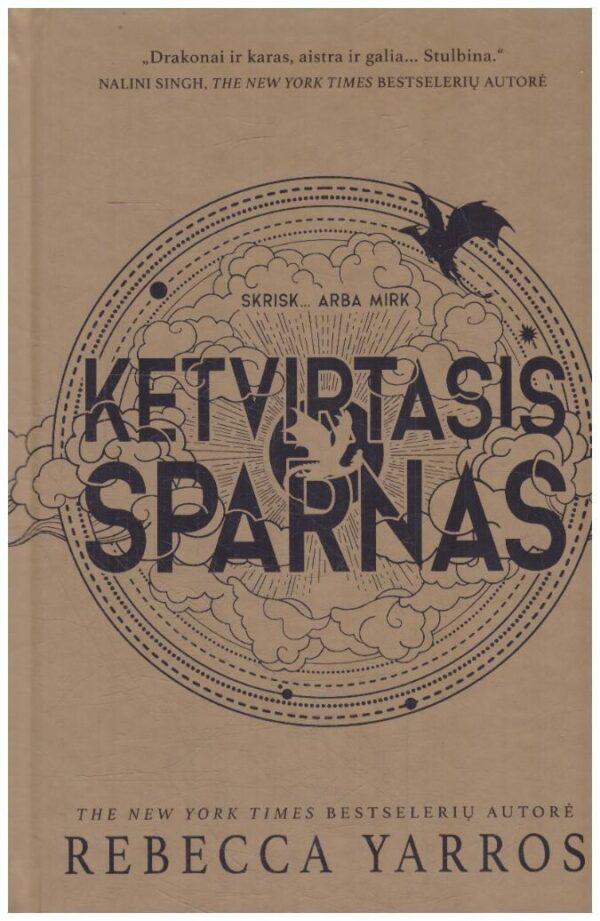 Ketvirtasis sparnas. Skrisk arba mirk. Serijos „Empirėjus“ 1 knyga - Rebecca Yarros