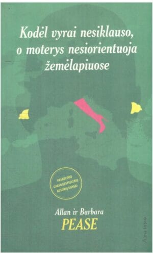 Kodėl vyrai nesiklauso, o moterys nesiorientuoja žemėlapiuose - Allan Pease, Barbara Pease
