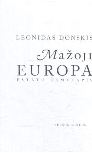 Mažoji Europa. Esteto žemėlapis - Leonidas Donskis